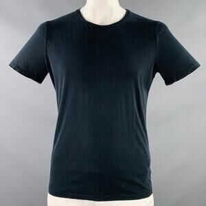 GUCCI Size XL Black Jersey Crew Neck T-shirt